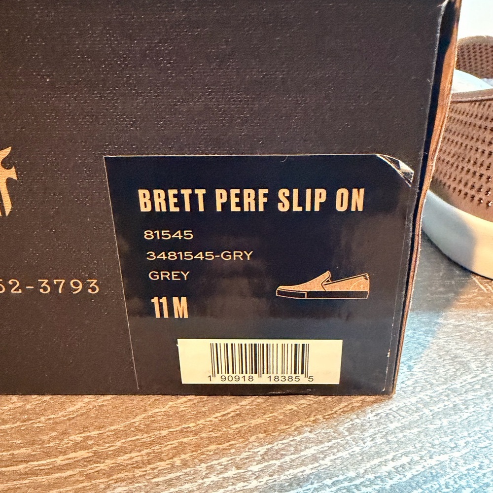 Frye Men's Brown Mesh Slip-On Loafers - Picture 6 of 6